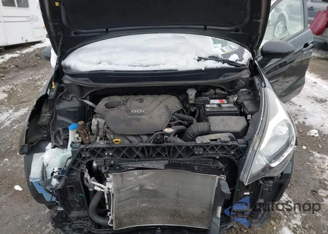 2013 Kia Rio Lx из США, поврежденный, VIN KNADM4A34D6215421